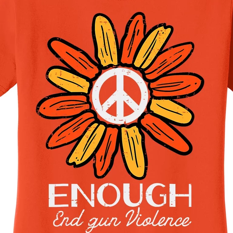 End Gun Violence Enough Awareness Orange Women's T-Shirt