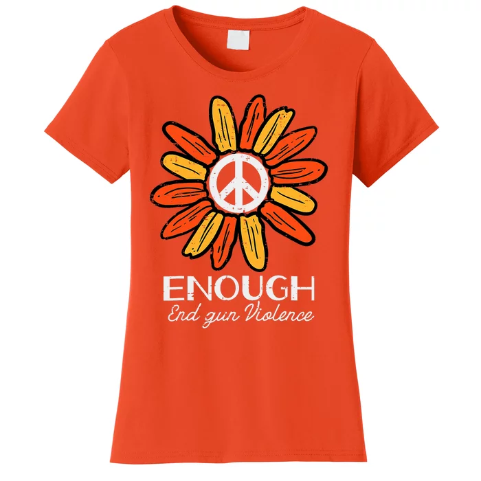 End Gun Violence Enough Awareness Orange Women's T-Shirt