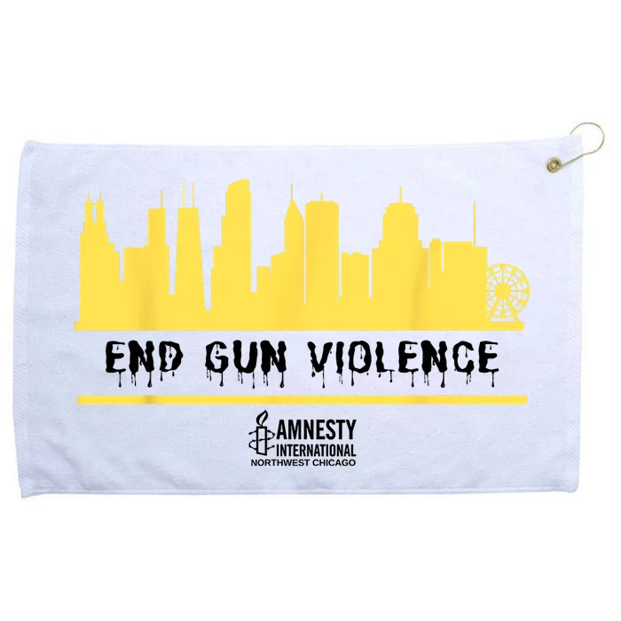 End Gun Violence Grommeted Golf Towel