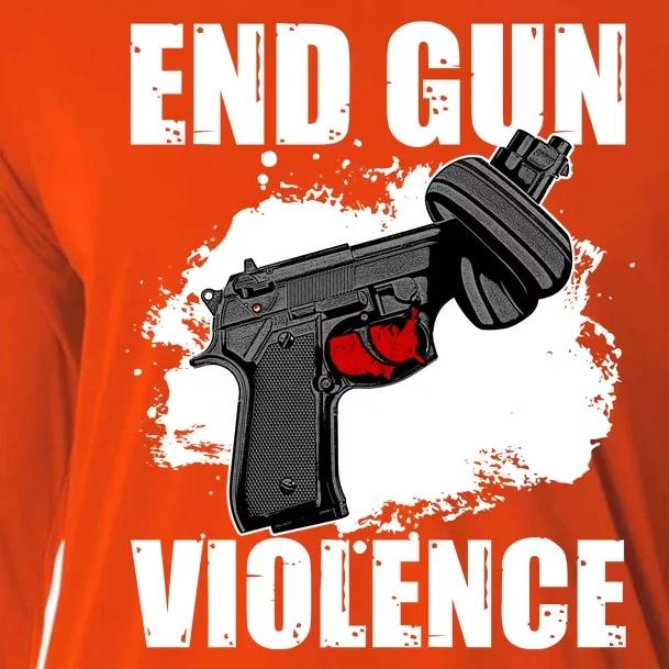 End Gun Violence Cooling Performance Long Sleeve Crew