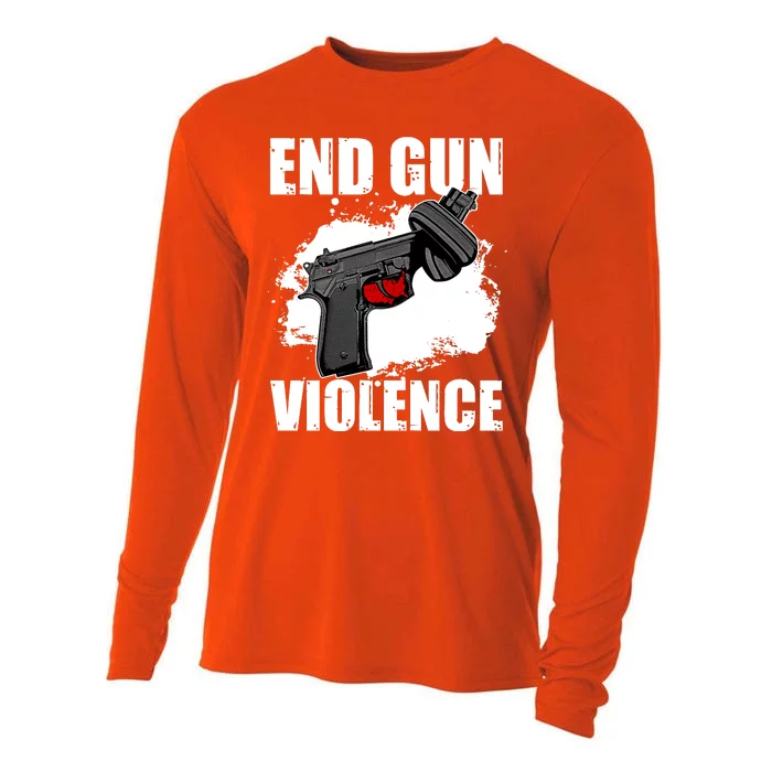 End Gun Violence Cooling Performance Long Sleeve Crew