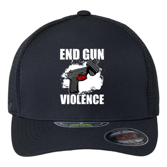 End Gun Violence Flexfit Unipanel Trucker Cap