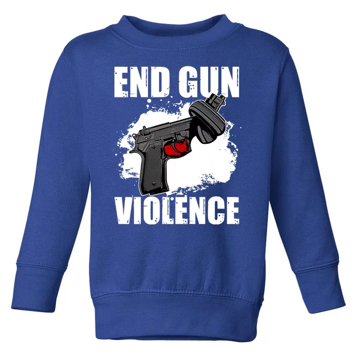 End Gun Violence Toddler Sweatshirt