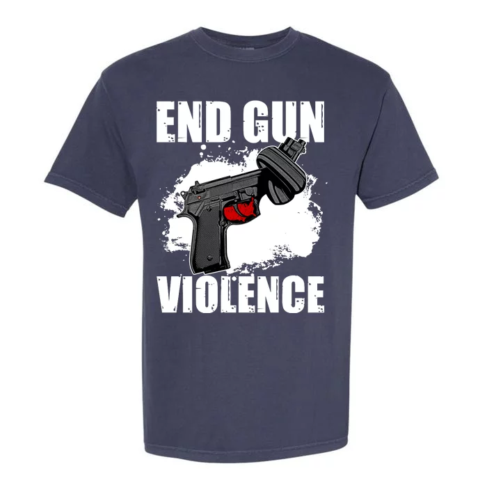 End Gun Violence Garment-Dyed Heavyweight T-Shirt