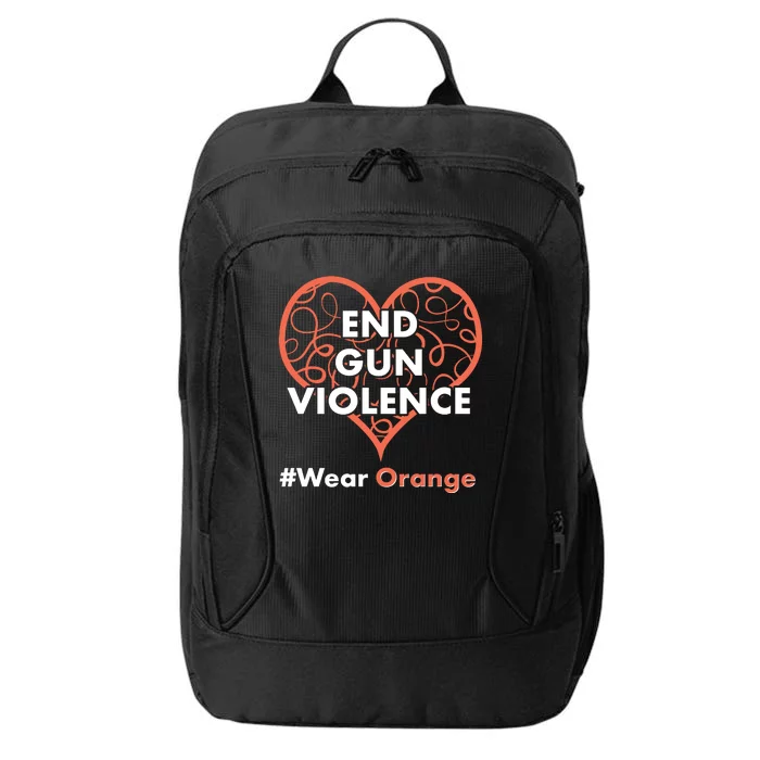 End Gun Violence #Wear Orange City Backpack