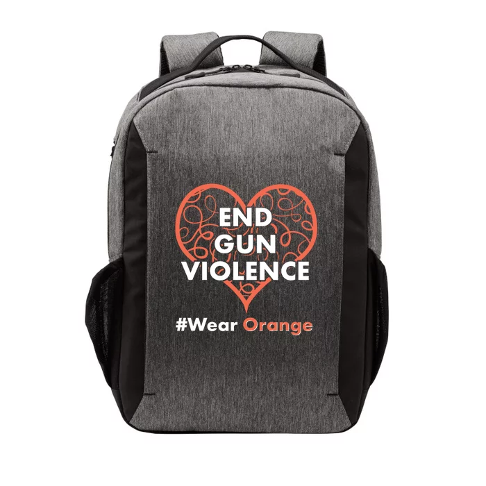 End Gun Violence #Wear Orange Vector Backpack