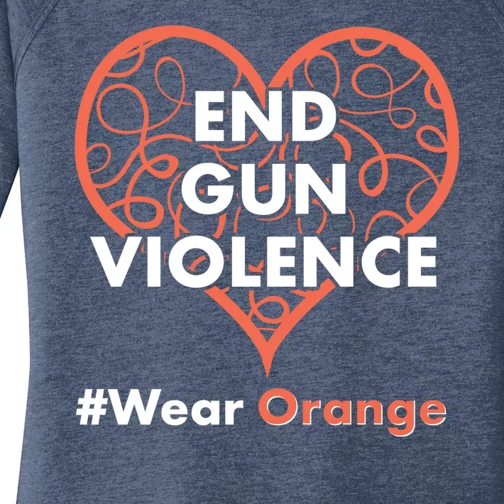 End Gun Violence #Wear Orange Women's Perfect Tri Tunic Long Sleeve Shirt