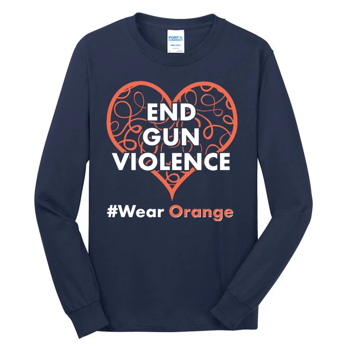 End Gun Violence #Wear Orange Tall Long Sleeve T-Shirt