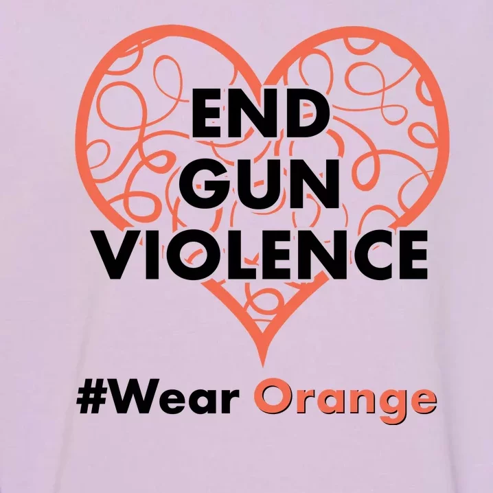 End Gun Violence #Wear Orange Garment-Dyed Sweatshirt