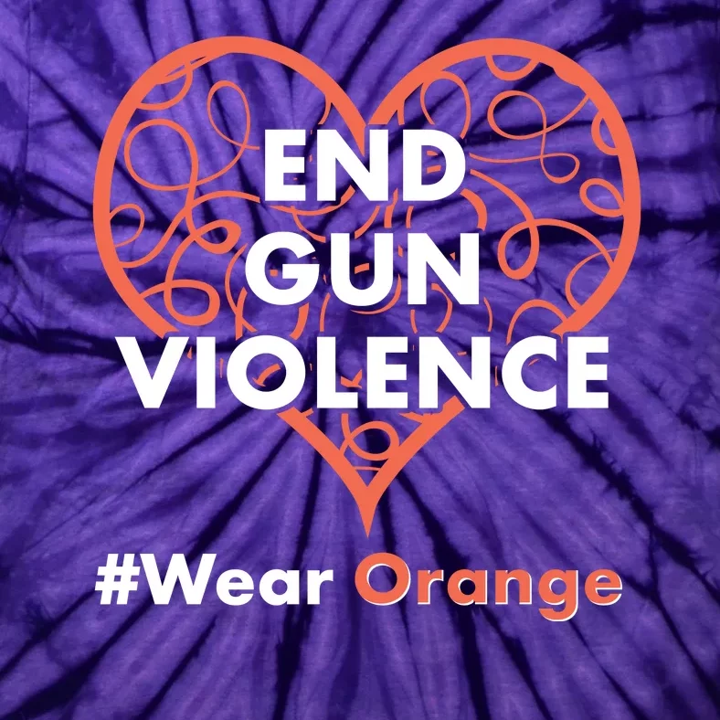 End Gun Violence #Wear Orange Tie-Dye T-Shirt