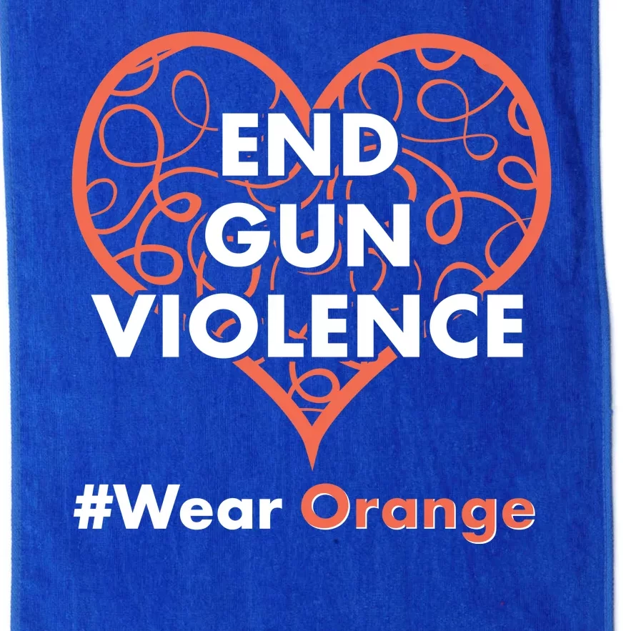 End Gun Violence #Wear Orange Platinum Collection Golf Towel