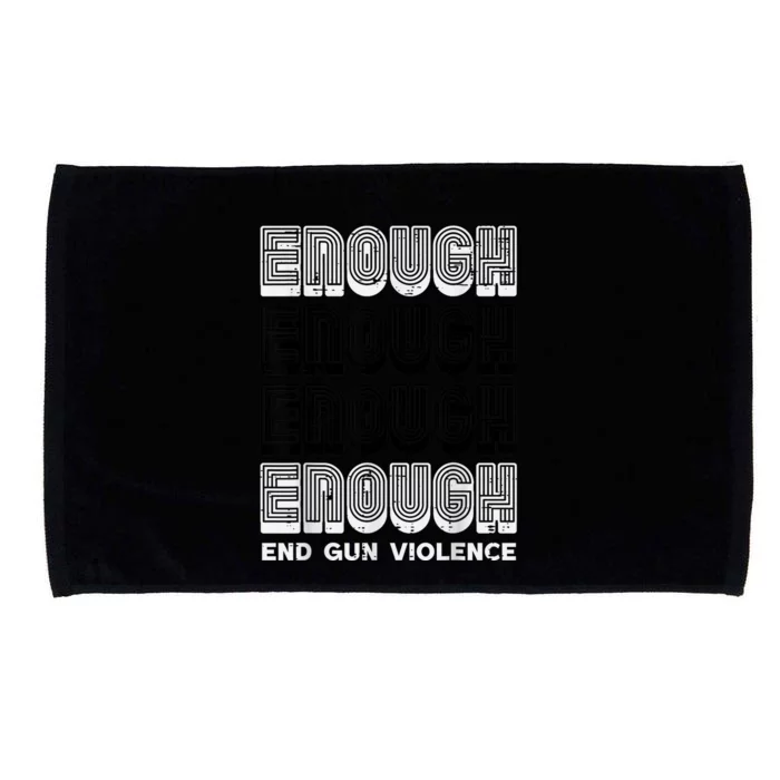 Enough Gun Violence Awareness Month Orange Men Women Microfiber Hand Towel