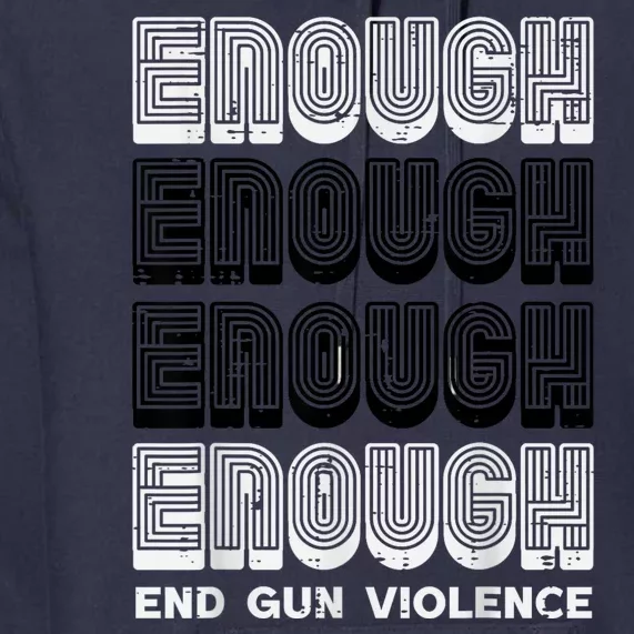 Enough Gun Violence Awareness Month Orange Men Women Premium Hoodie