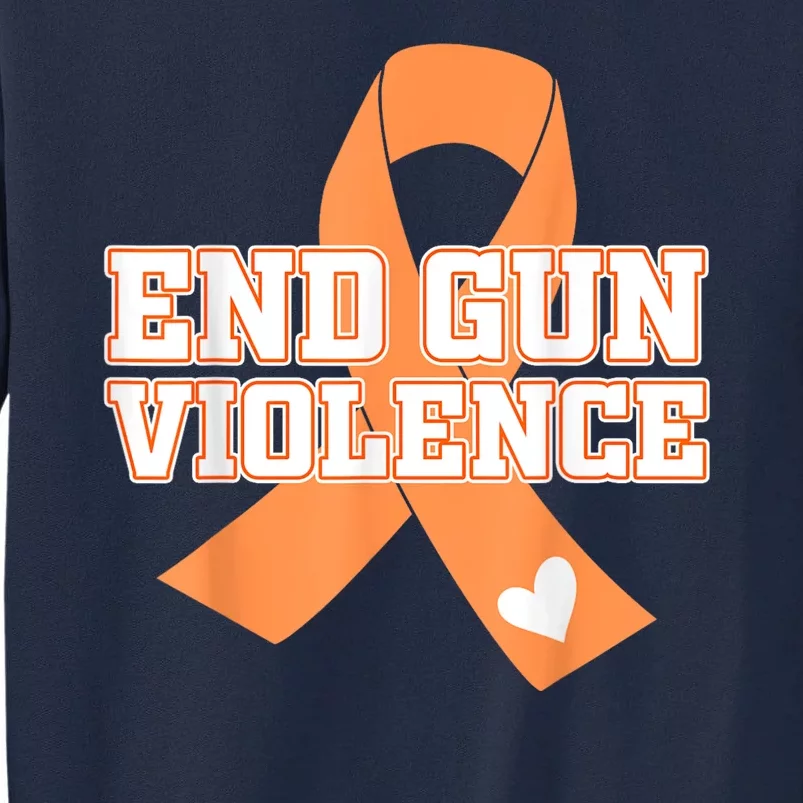 End Gun Violence Awareness Enough Orange Men Women Tall Sweatshirt