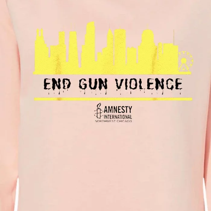 End Gun Violence Womens California Wash Sweatshirt