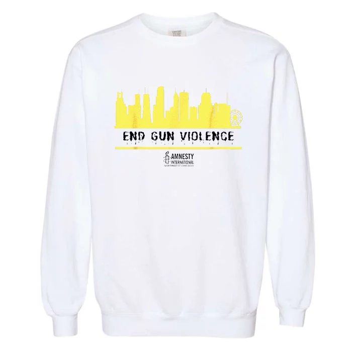 End Gun Violence Garment-Dyed Sweatshirt