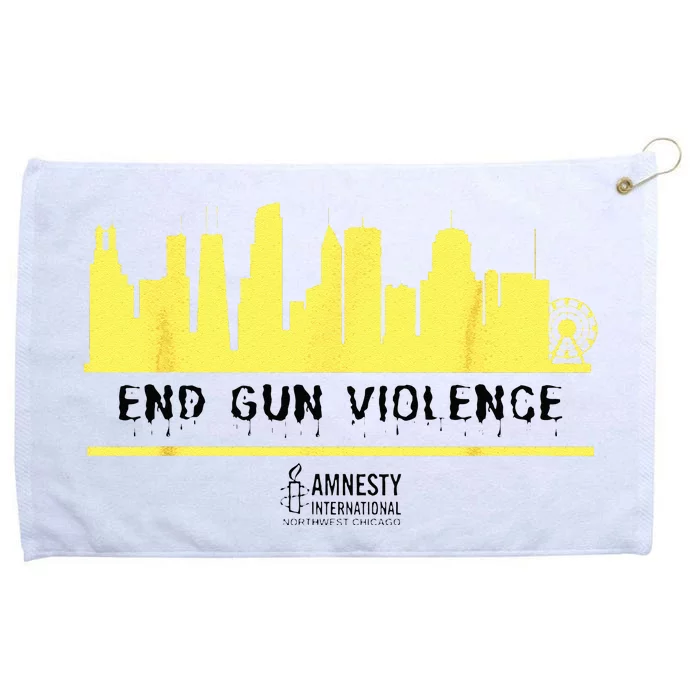 End Gun Violence Grommeted Golf Towel