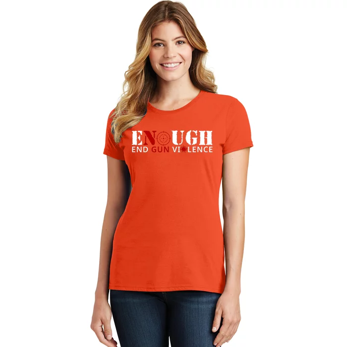 End Gun Violence Wear Orange No Gun Violence Women's T-Shirt