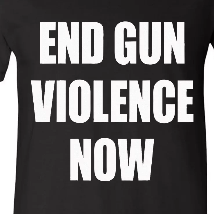 End Gun Violence Awareness Day Protect Our Children Orange V-Neck T-Shirt