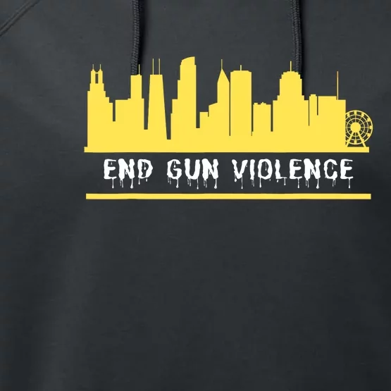 End Gun Violence Performance Fleece Hoodie