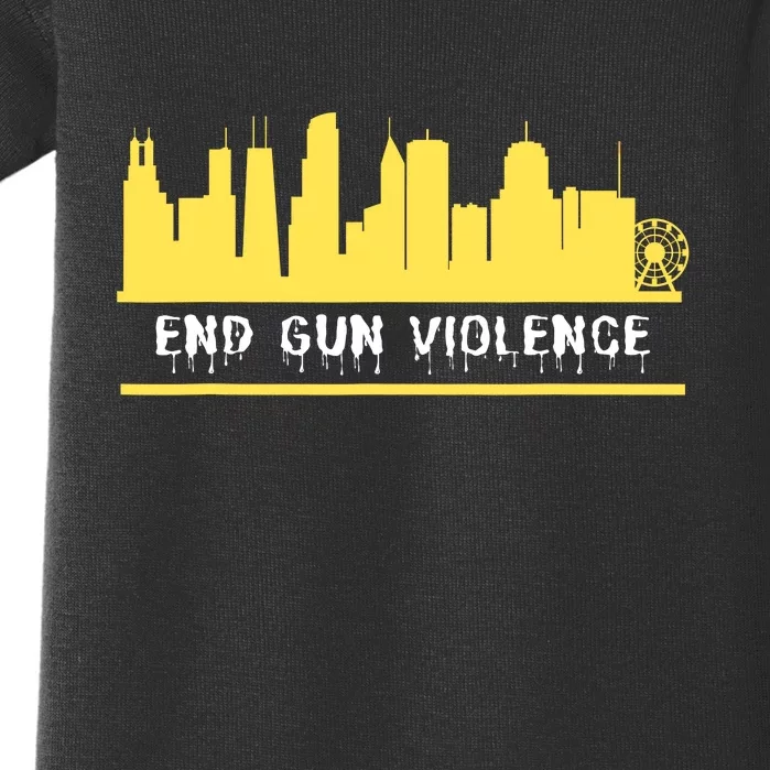 End Gun Violence Baby Bodysuit