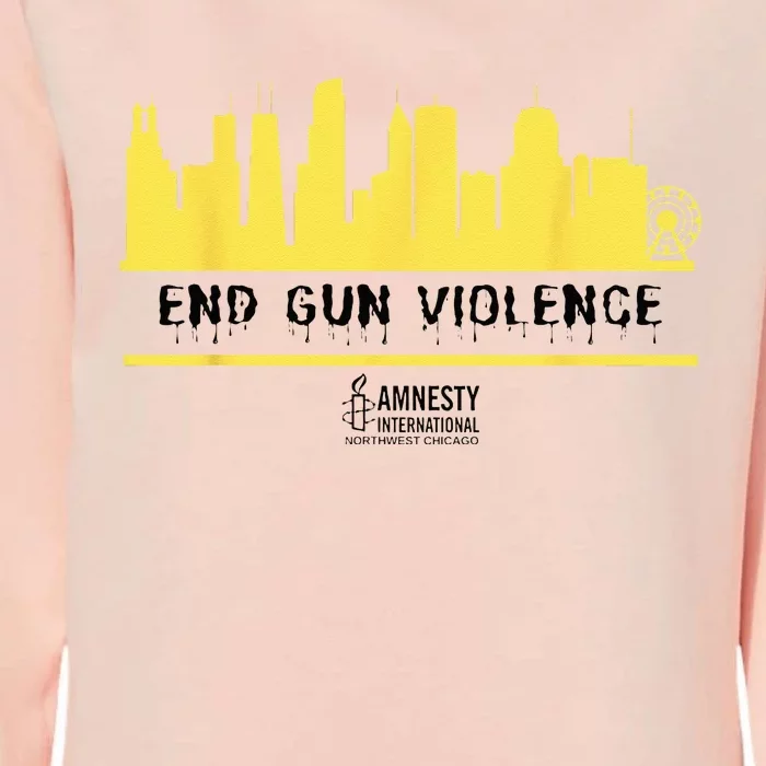 End Gun Violence Womens California Wash Sweatshirt