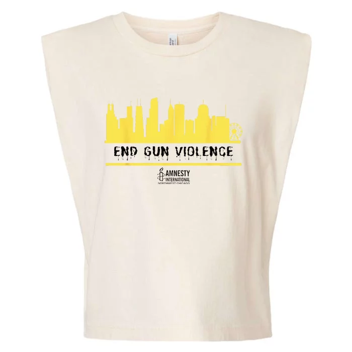 End Gun Violence Garment-Dyed Women's Muscle Tee