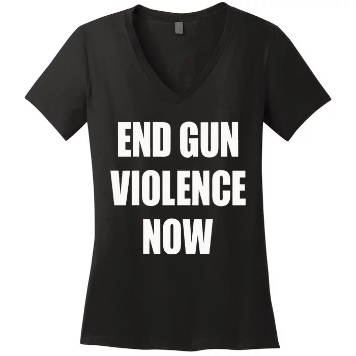 End Gun Violence Awareness Day Protect Our Children Orange Women's V-Neck T-Shirt