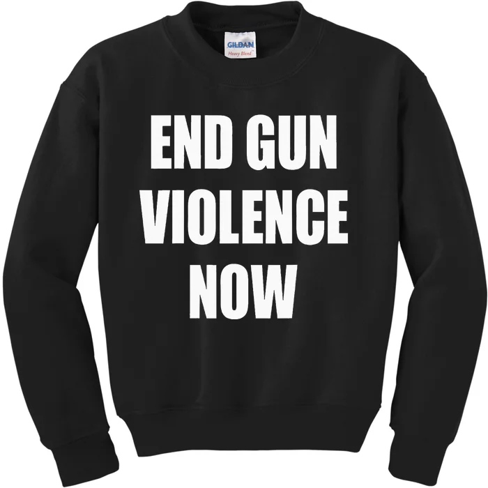 End Gun Violence Awareness Day Protect Our Children Orange Kids Sweatshirt