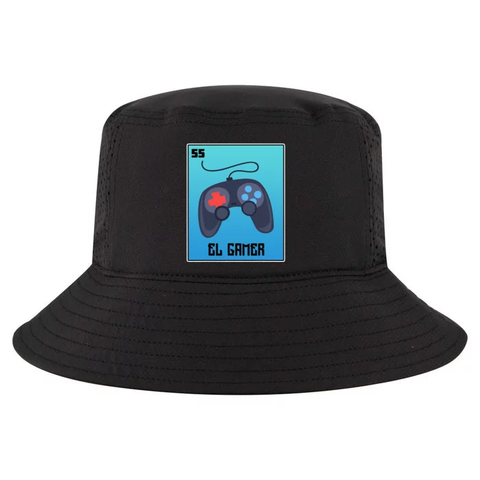 El Gamer Video Games Funny Mexican Lottery Parody Graphic Cool Comfort Performance Bucket Hat