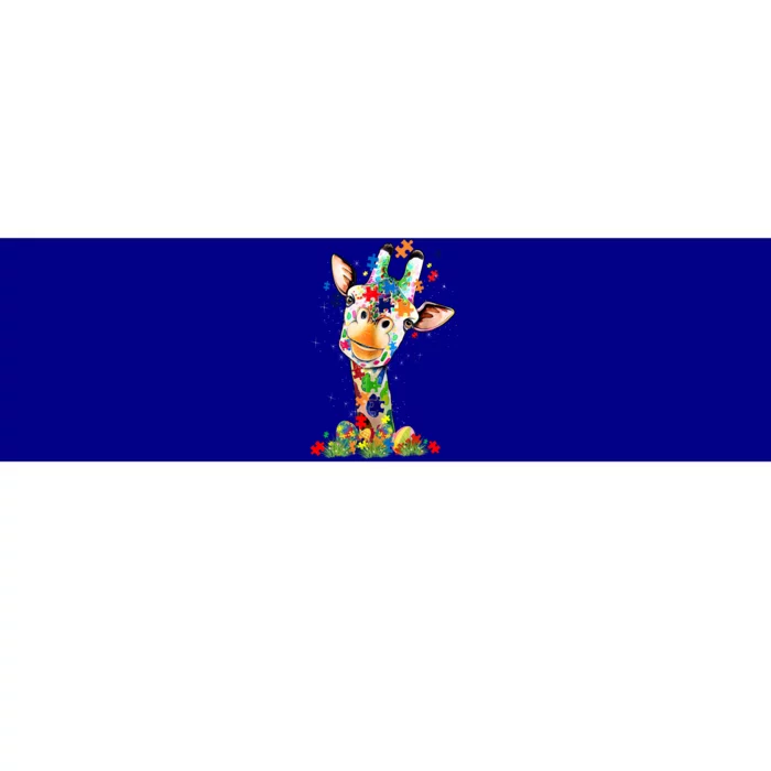 Easter Giraffe World Autism Awareness Day Supporters Outfit Great Gift Bumper Sticker