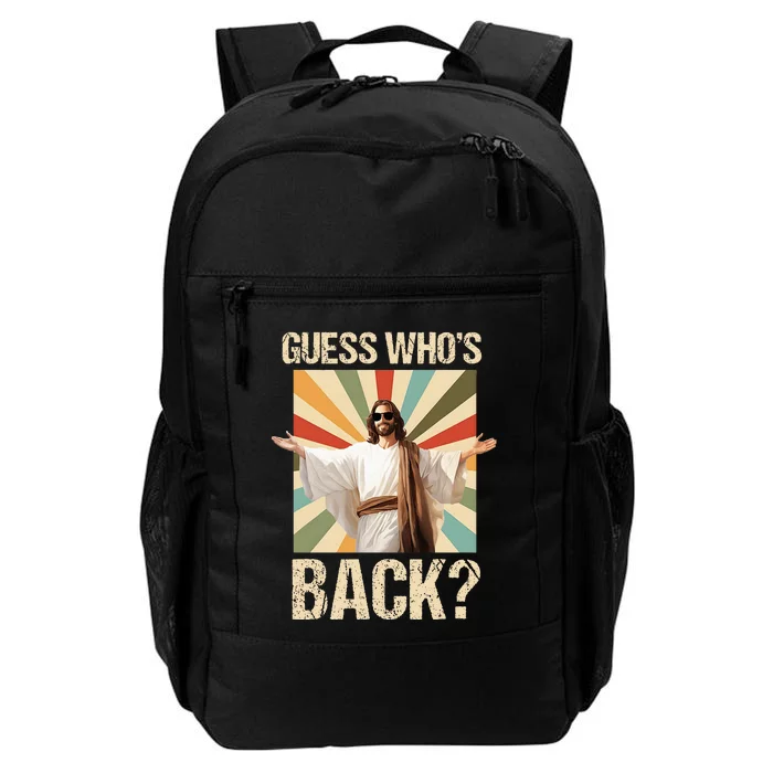 Easter Guess Whos Back Jesus Religious Daily Commute Backpack