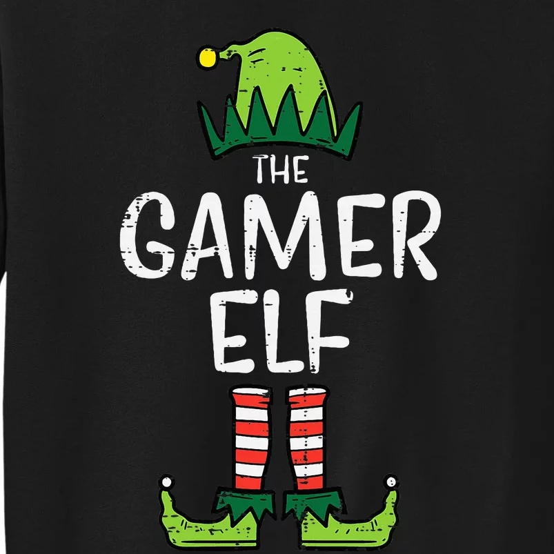 Elf Gamer Xmas Holiday Fun Sweatshirt