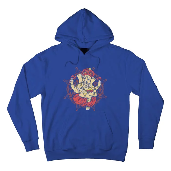 Elephant Ganesha Yoga Dala Gift Tall Hoodie