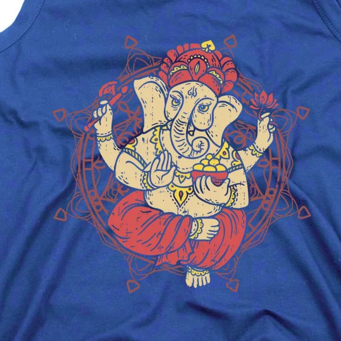 Elephant Ganesha Yoga Dala Gift Tank Top