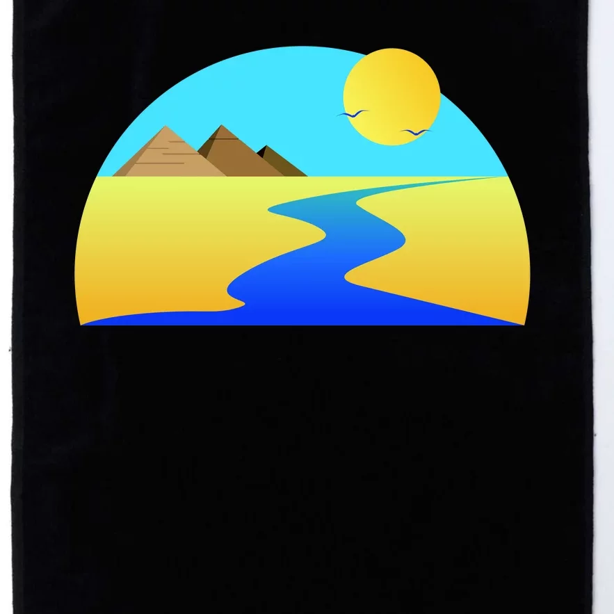 Egypt Nile River Sunset Platinum Collection Golf Towel