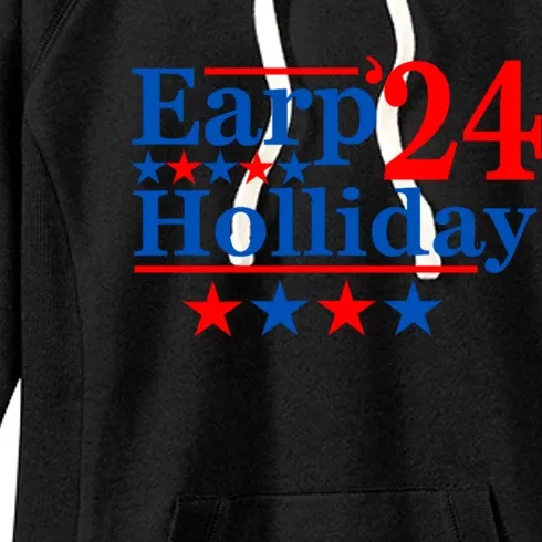 Earp Holliday 2024 Political Parody Women's Fleece Hoodie