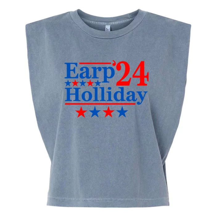 Earp Holliday 2024 Political Parody Garment-Dyed Women's Muscle Tee