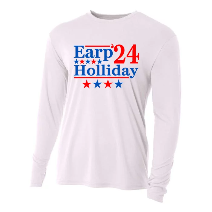 Earp Holliday 2024 Political Parody Cooling Performance Long Sleeve Crew