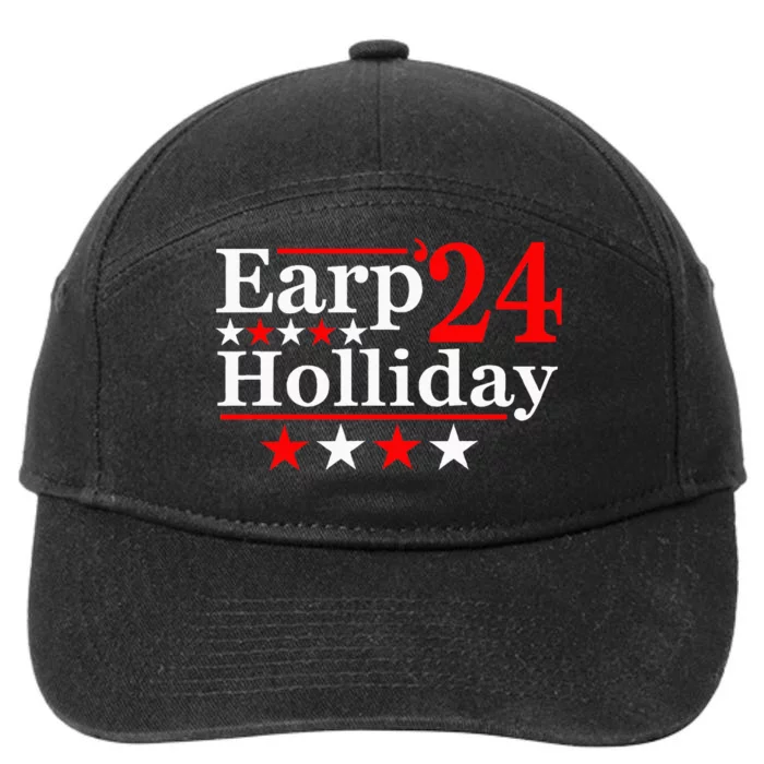 Earp Holliday 2024 Political Parody 7-Panel Snapback Hat