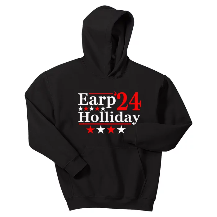 Earp Holliday 2024 Political Parody Kids Hoodie