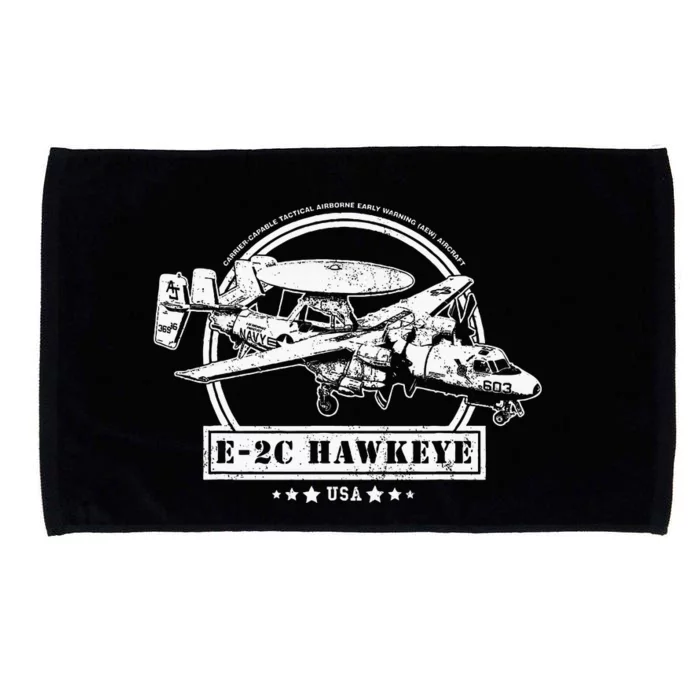 E2 Hawkeye Aircraft Microfiber Hand Towel