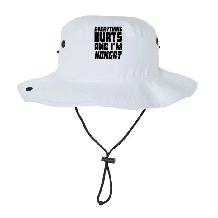 Everything Hurts And Im Hungry Funny Legacy Cool Fit Booney Bucket Hat