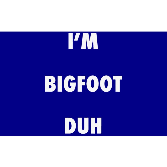 Easy Halloween Bigfoot Costume For Women Bumper Sticker