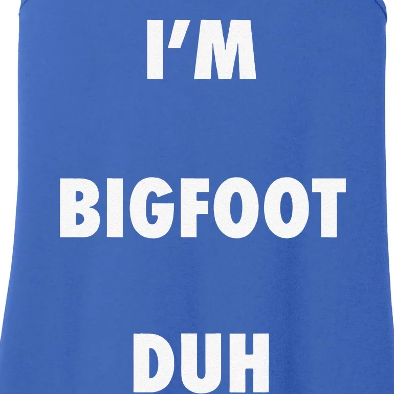 Easy Halloween Bigfoot Costume For Women Ladies Essential Tank