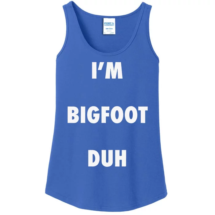 Easy Halloween Bigfoot Costume For Women Ladies Essential Tank