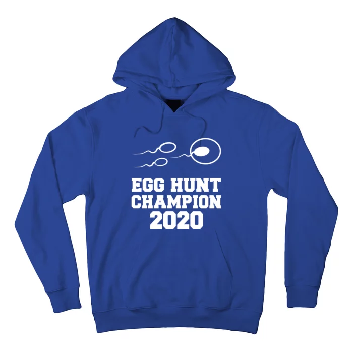 Egg Hunt Champion Pregnancy Announcet Easter Dad Funny Gift Hoodie