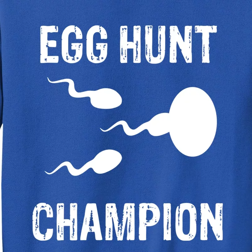 Egg Hunt Champion Funny Dad Easter Pregnancy Announcet Gift Sweatshirt