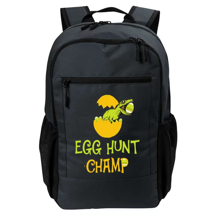 Egg Hunt Champ Funny Easter Dinosaur Gift Daily Commute Backpack