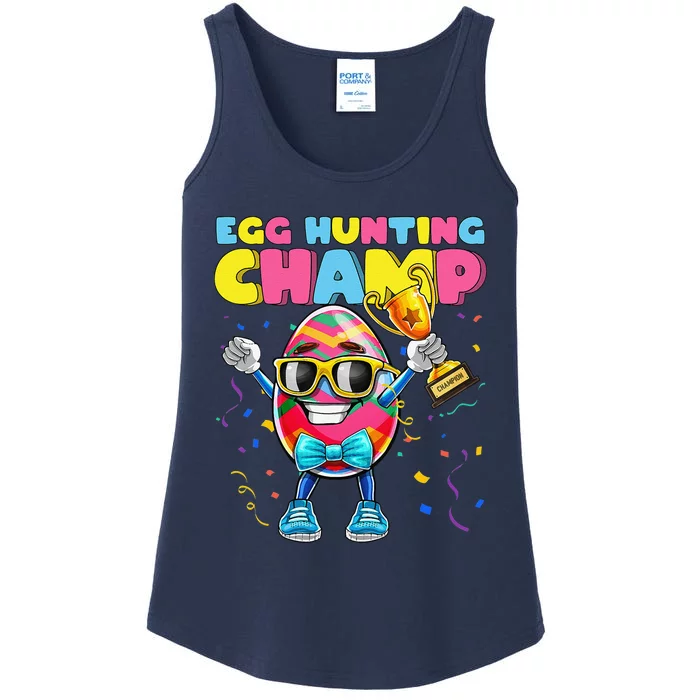 Egg Hunting Champion Easter Egg Easter Basket Stuffer Ladies Essential Tank